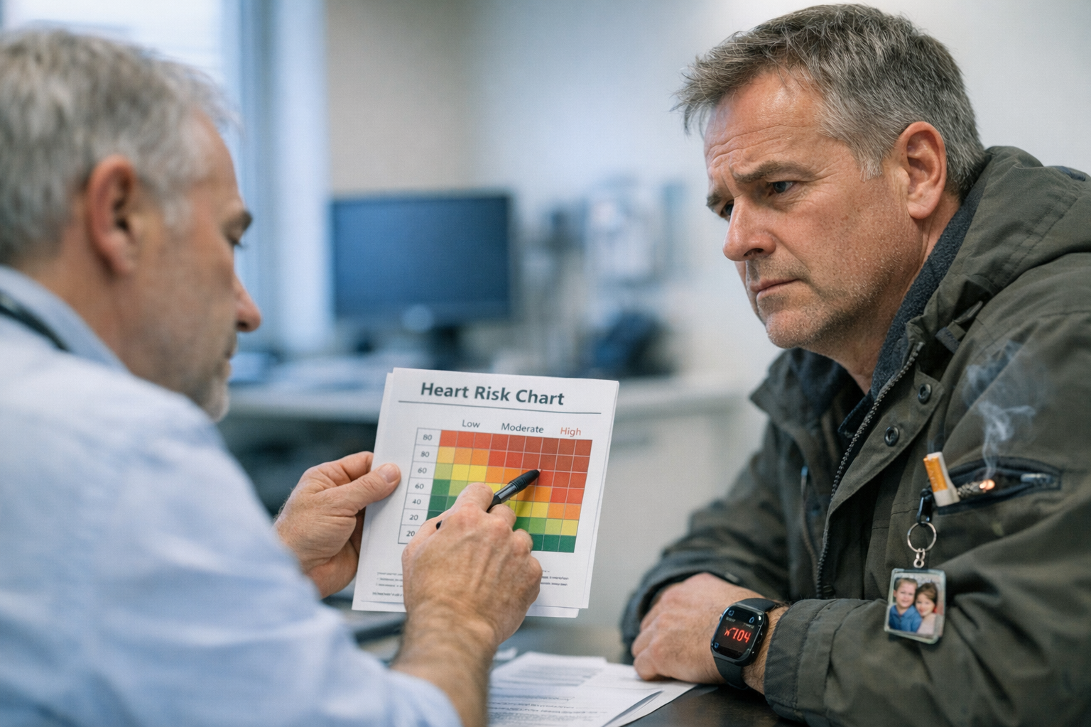 Risicofactoren hartstilstand