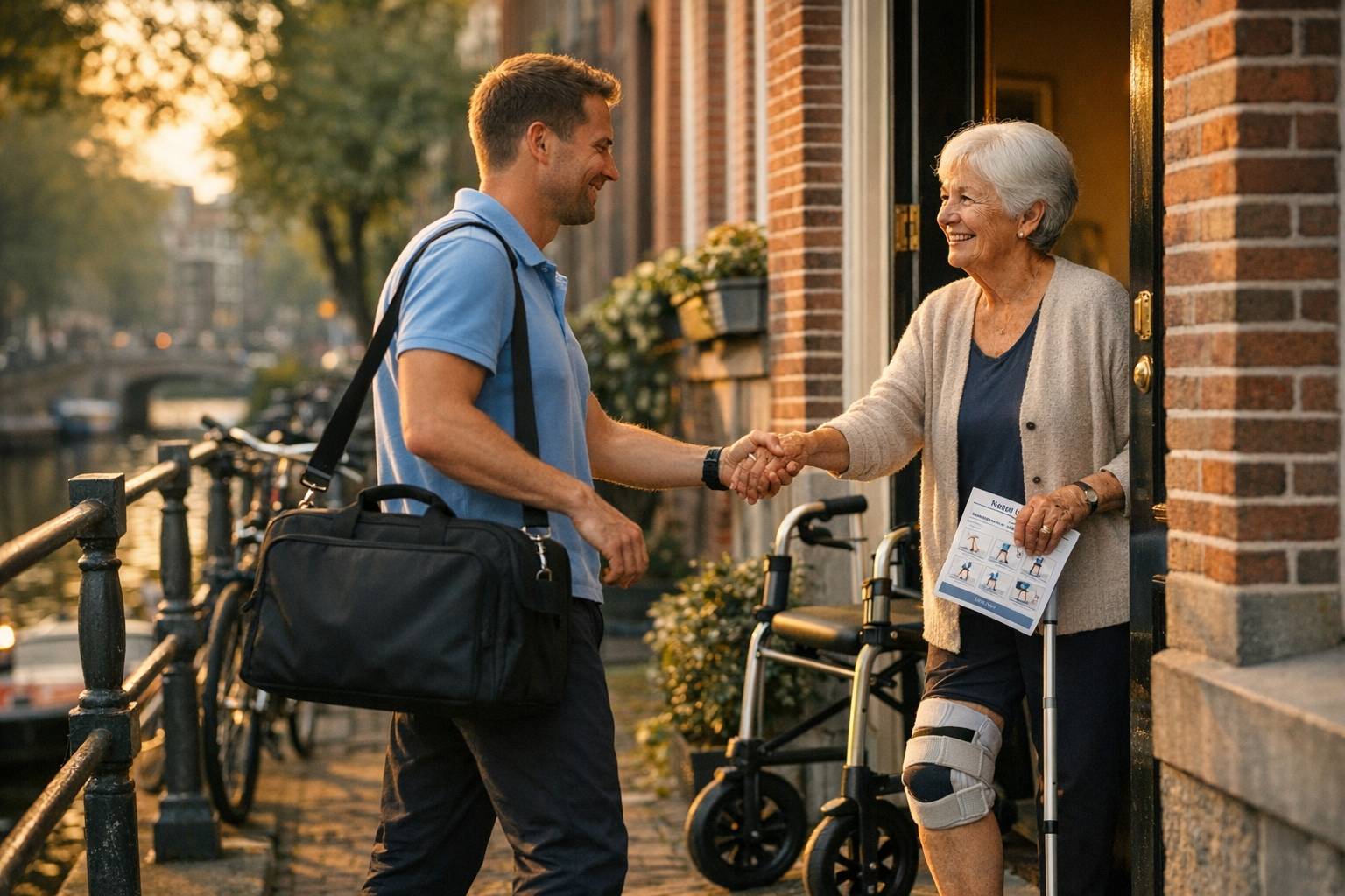 Fysiotherapeutische oefeningen thuis